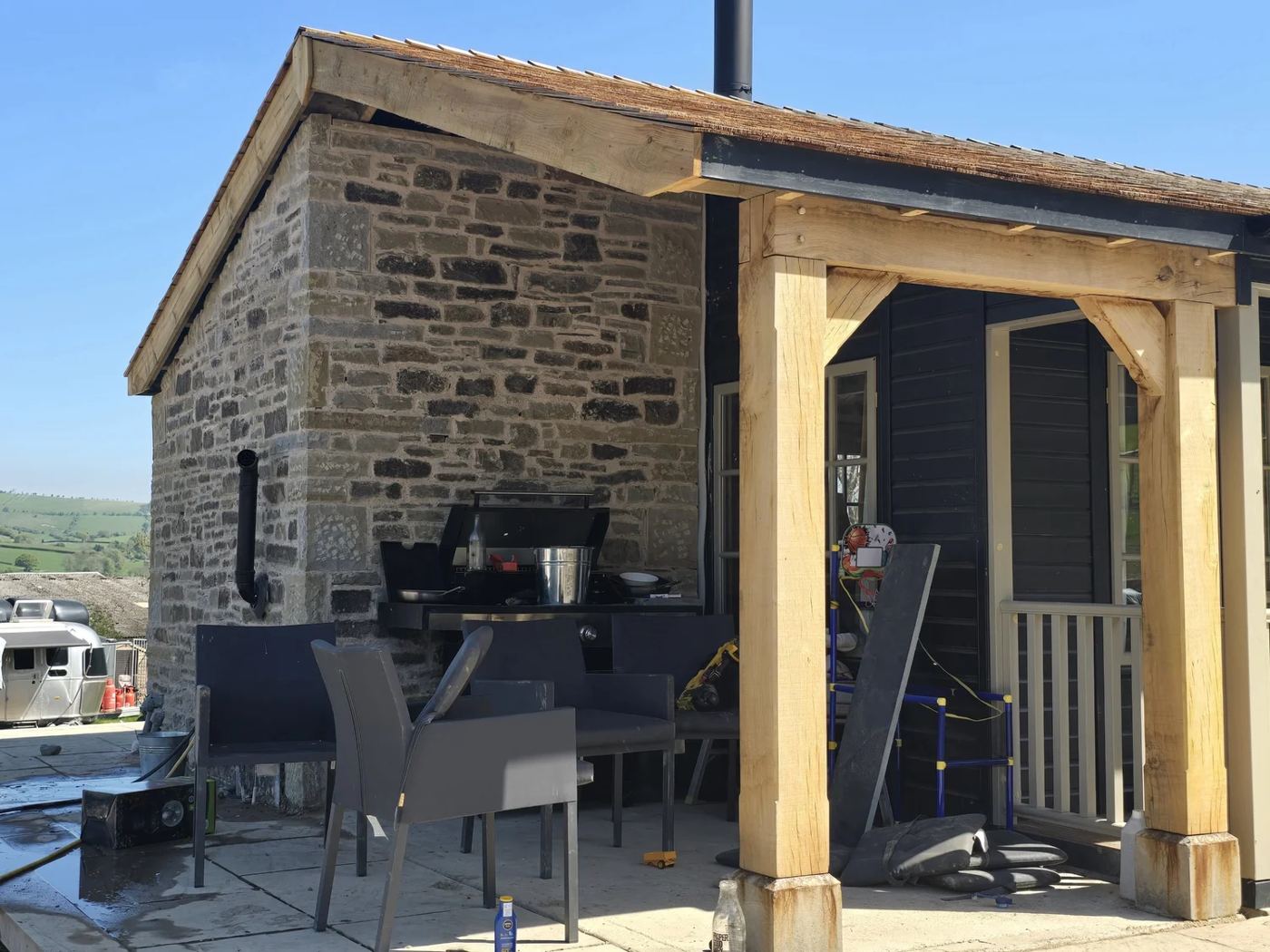 New build project in Shropshire by Staves Stonemasonry